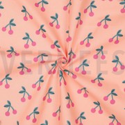BESCHICHTETE BAUMWOLLE KIRSCHEN PFIRSICH (thumbnail) #3