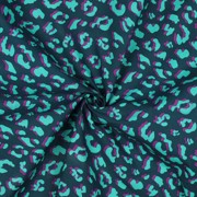 BESCHICHTETE BAUMWOLLE TIERHAUT PETROL (thumbnail) #3