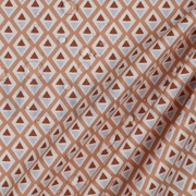 BESCHICHTETE BAUMWOLLE ABSTRACT HELL APRIKOSE (thumbnail) #3