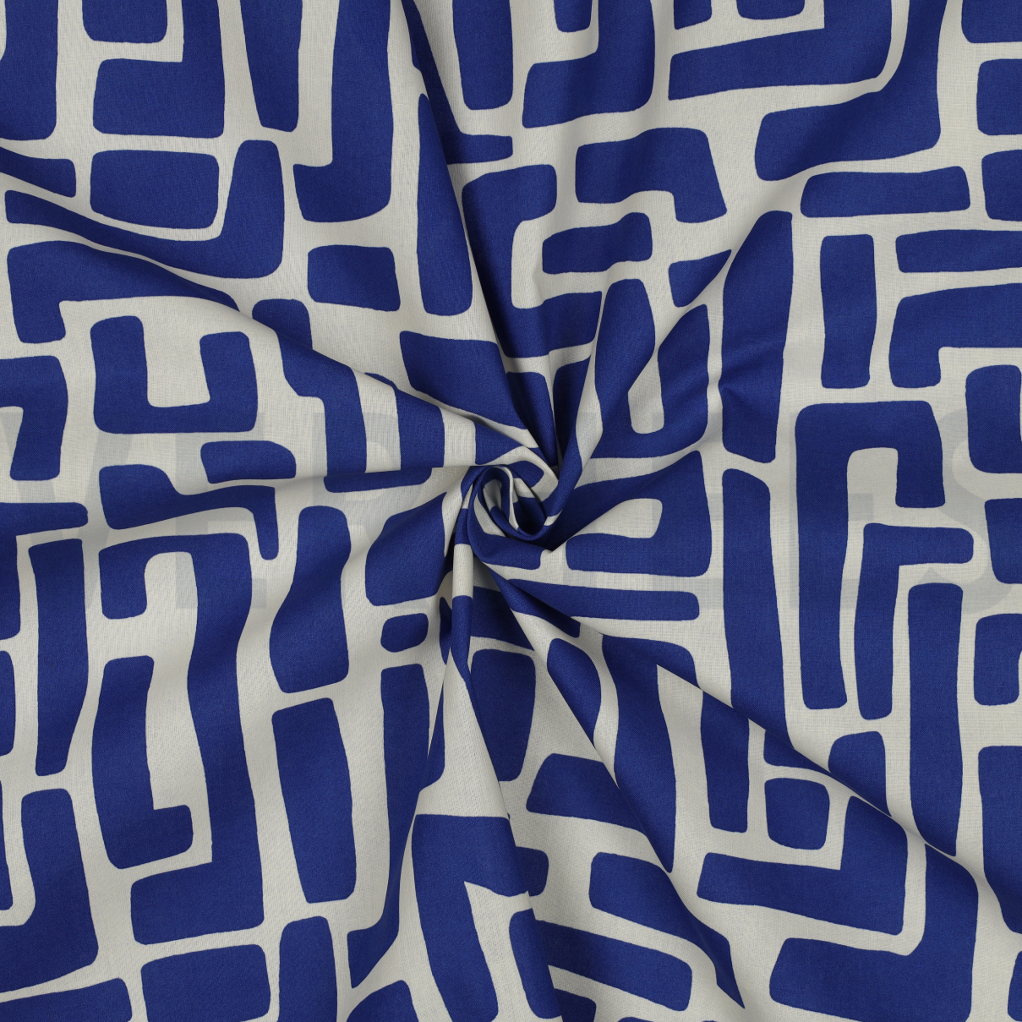 COATED COTTON ABSTRACT COBALT (high resolution) #3