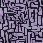 COTON ENDUIT ABSTRACT LAVANDE (thumbnail) #3