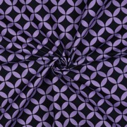 BESCHICHTETE BAUMWOLLE ABSTRACT MARINEBLAU (thumbnail) #3