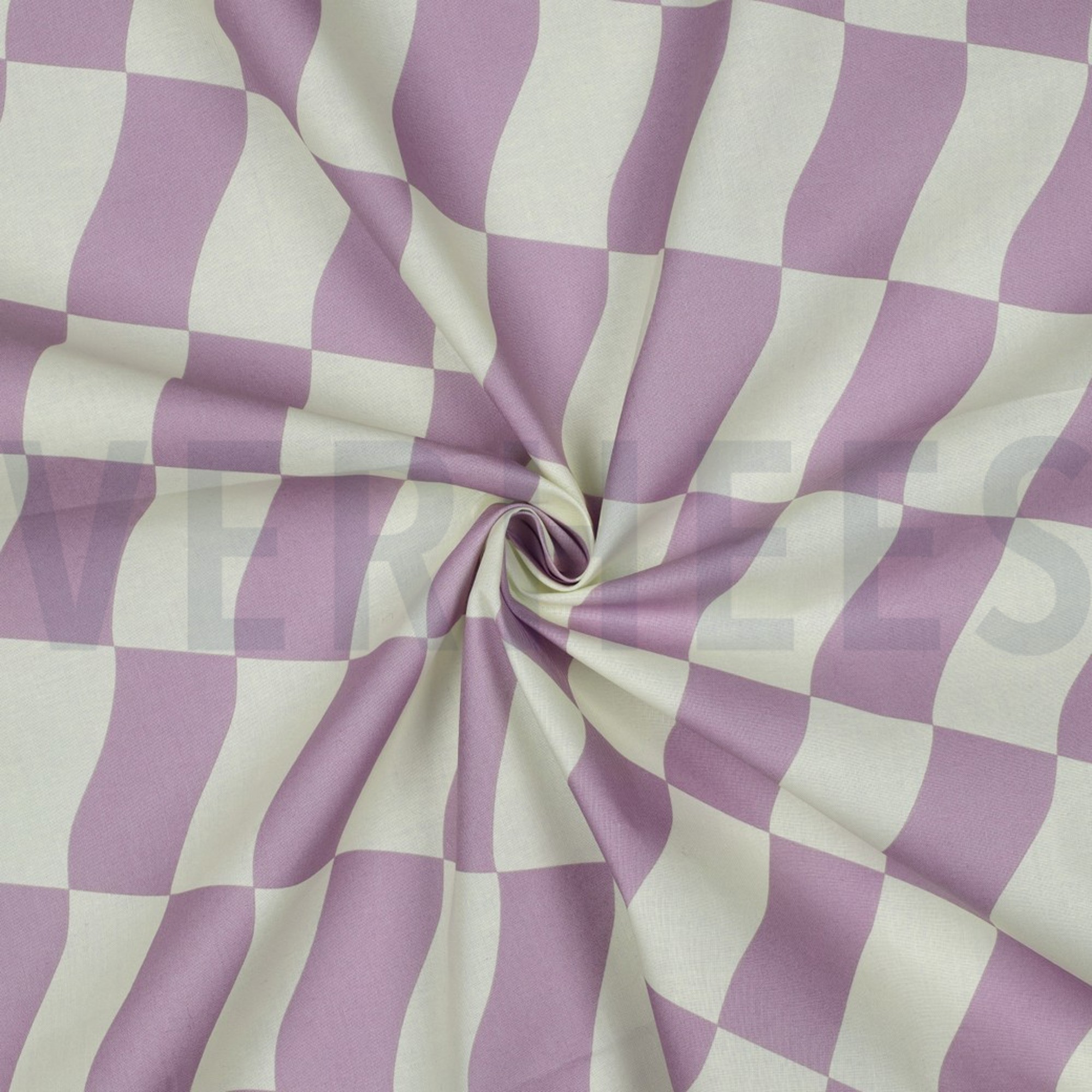 COTON ENDUIT CARREAUX LILAS (high resolution) #3