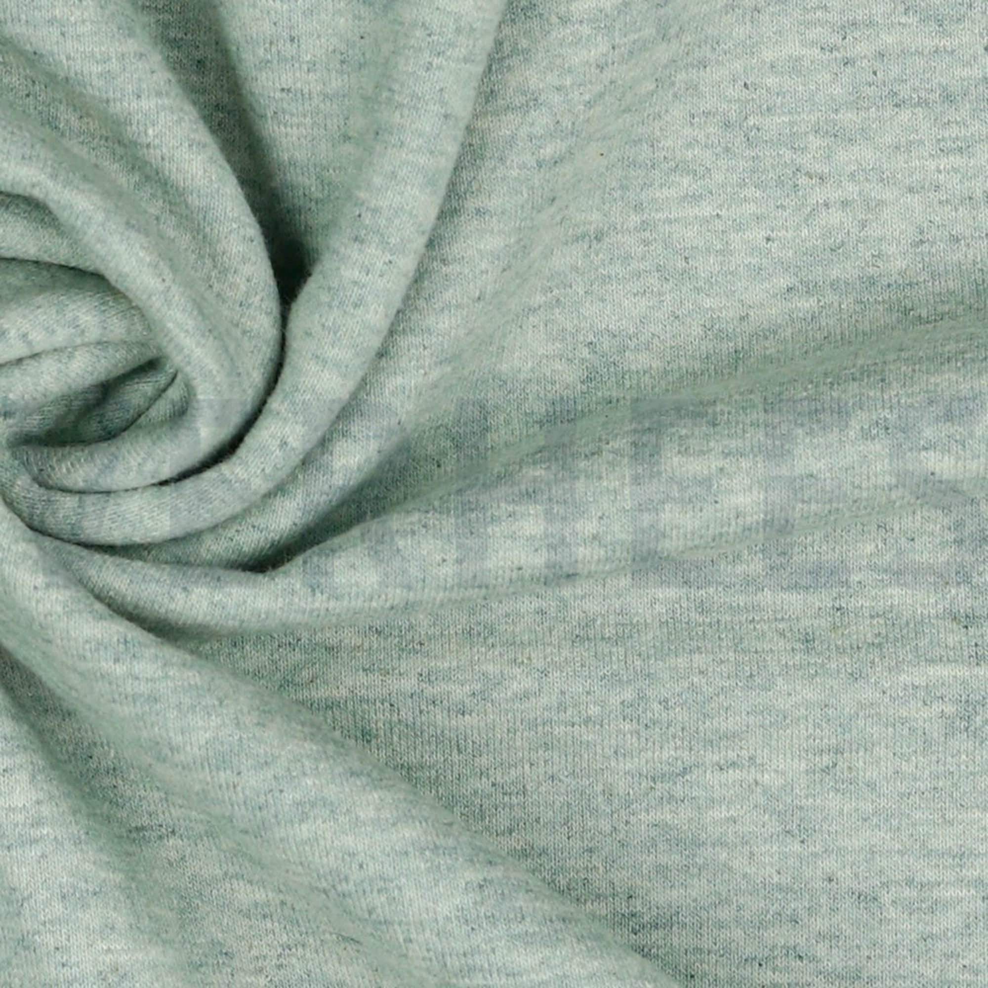 FRENCH TERRY GREEN MELANGE (high resolution) #3