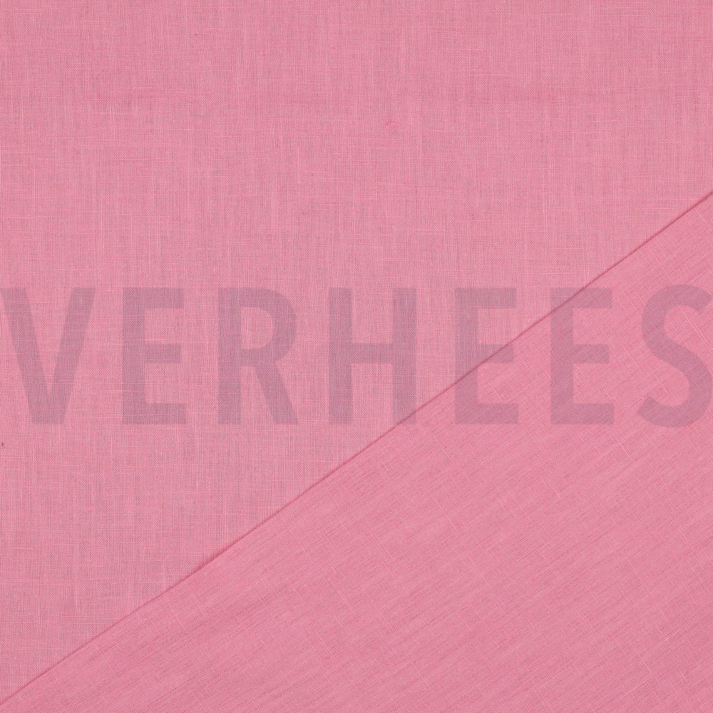 LINNEN GEWASSEN 170 GM2 ROZE #7