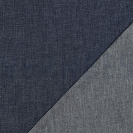 DENIM SLUB INDIGO DUNKELBLAU #7