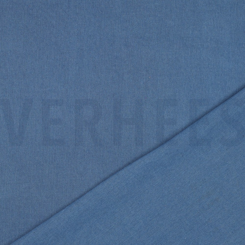 DENIM STRETCH 11OZ RECYCLED INDIGO BLEACHED #7