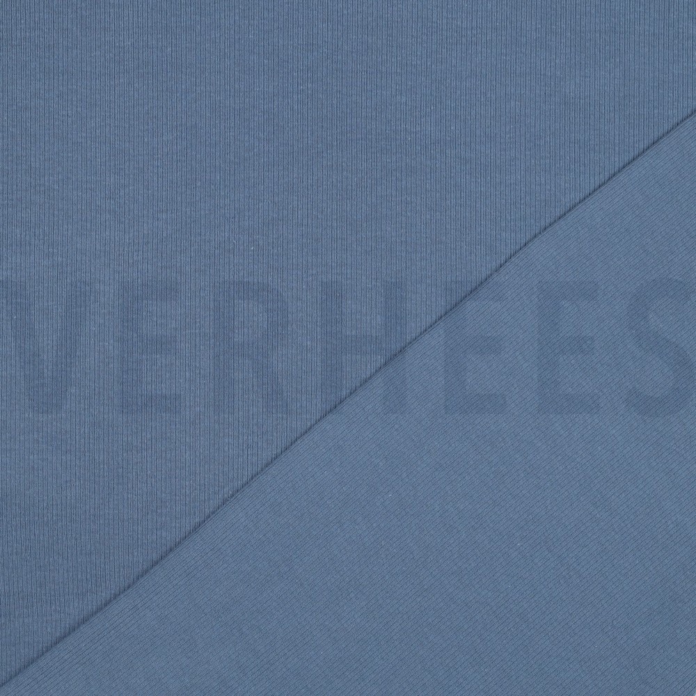 RIB JERSEY JEANSBLAUW #7