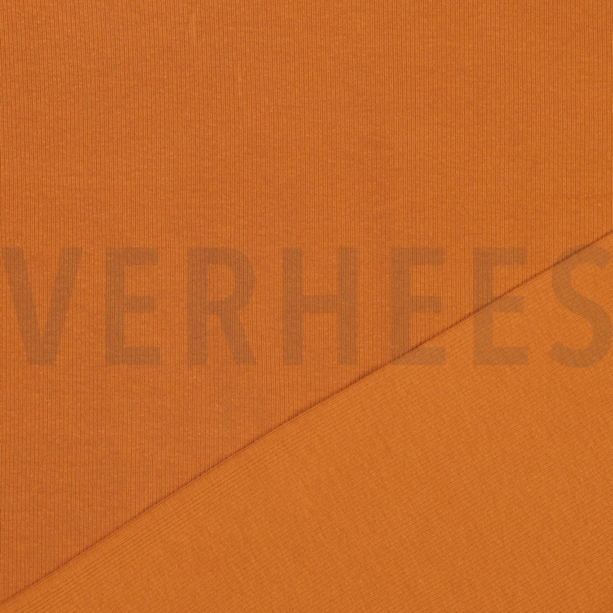 RIB JERSEY COGNAC (high resolution) #4