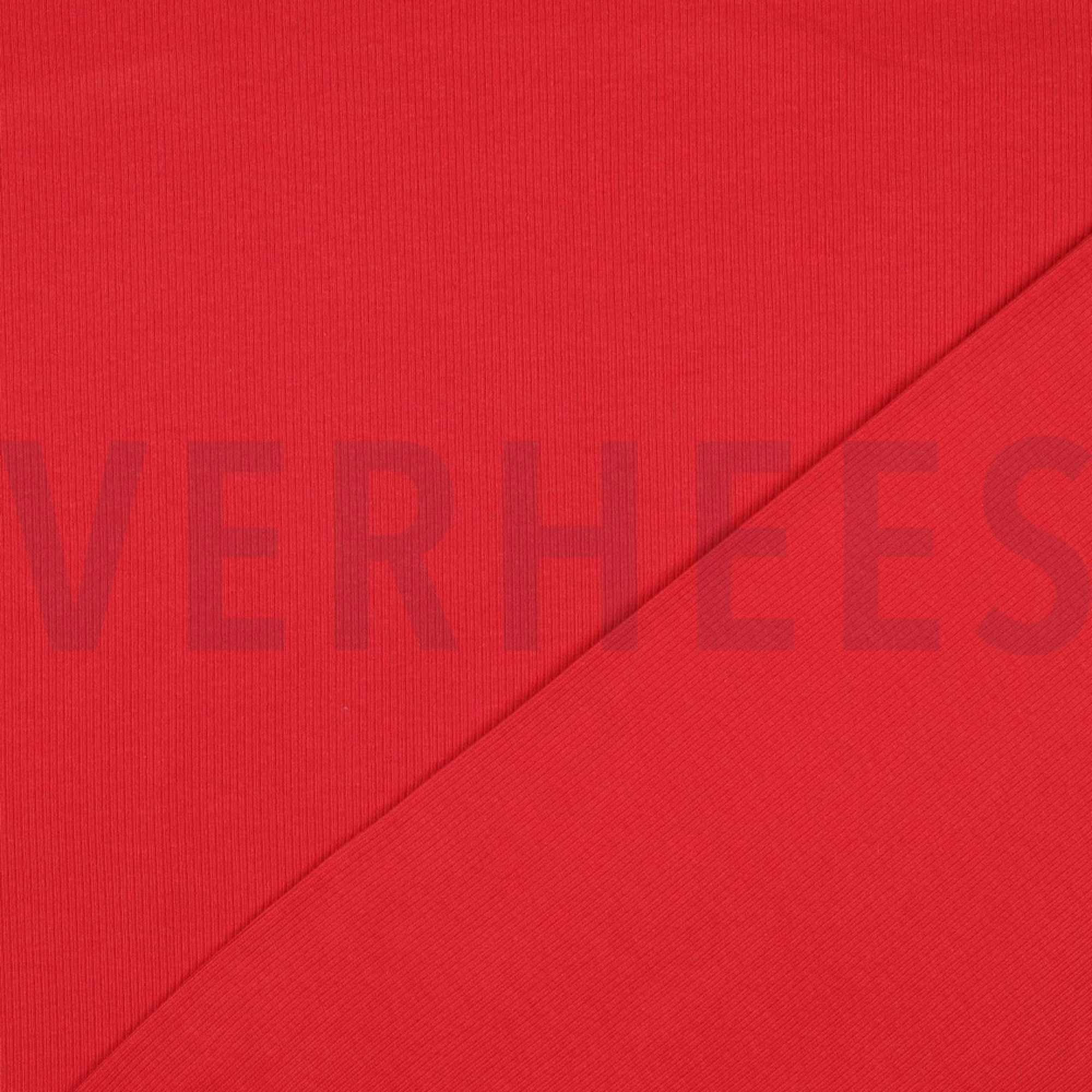 RIB JERSEY DONKERROOD (high resolution) #4