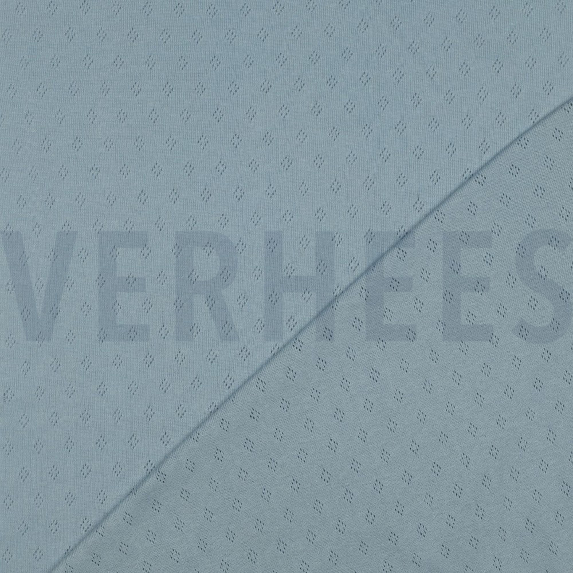 FEINSTRICKJERSEY AJOUR HELLBLAU (high resolution) #4