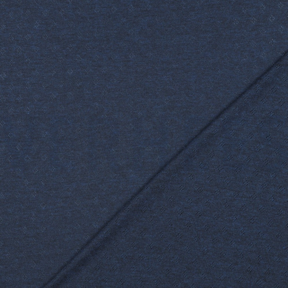 POINTOILLE AJOUR MARINEBLAUW GEMÊLEERD #7