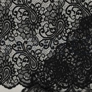 LACE TWO-SIDE SCALLOP BLACK (thumbnail) #4