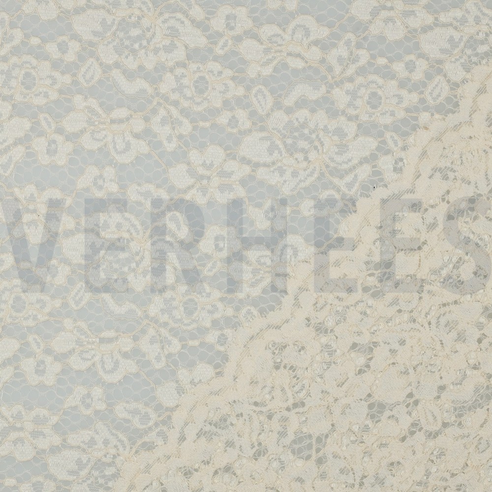 LACE TWO-SIDE SCALLOP ECRU #7