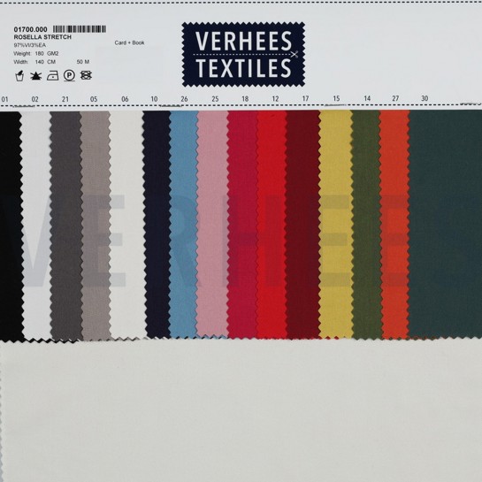 VISCOSE ROSELLA STRETCH ORANJE #7