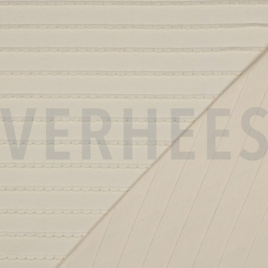 JERSEY RUFFLES NATURAL #7