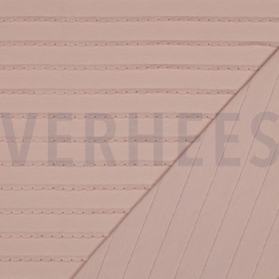 JERSEY VOLANTS POUDRE ROSE #7