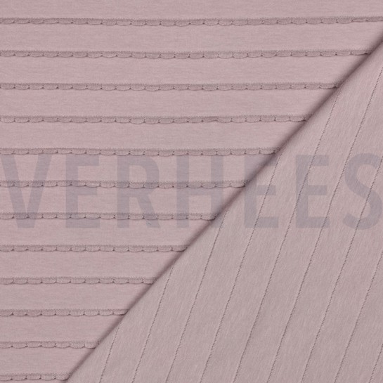 JERSEY RUFFLES MAUVE #7