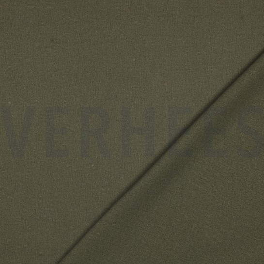 LINEN VISCOSE ARMY GREEN #7