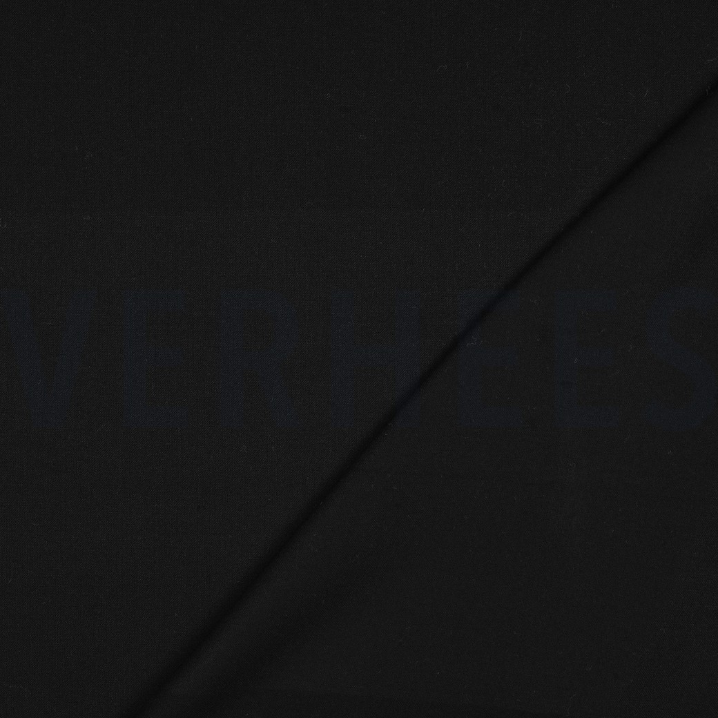 VISKOSE GABARDINE ANGERAUT STRETCH SCHWARZ #7
