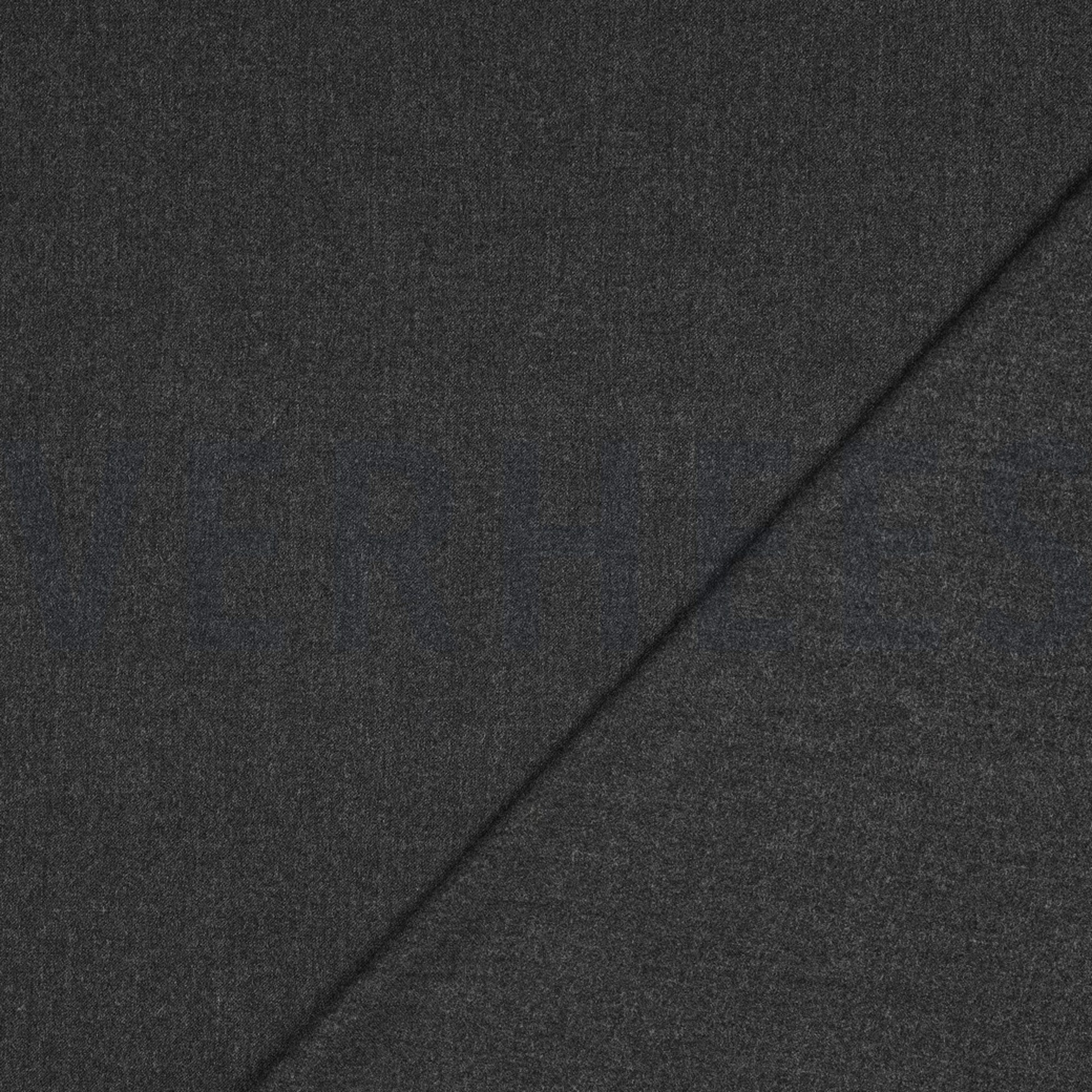 VISKOSE GABARDINE ANGERAUT STRETCH DUNKELGRAU MELIERT (high resolution) #4