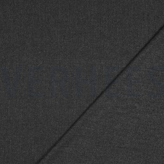 VISKOSE GABARDINE ANGERAUT STRETCH DUNKELGRAU MELIERT #7