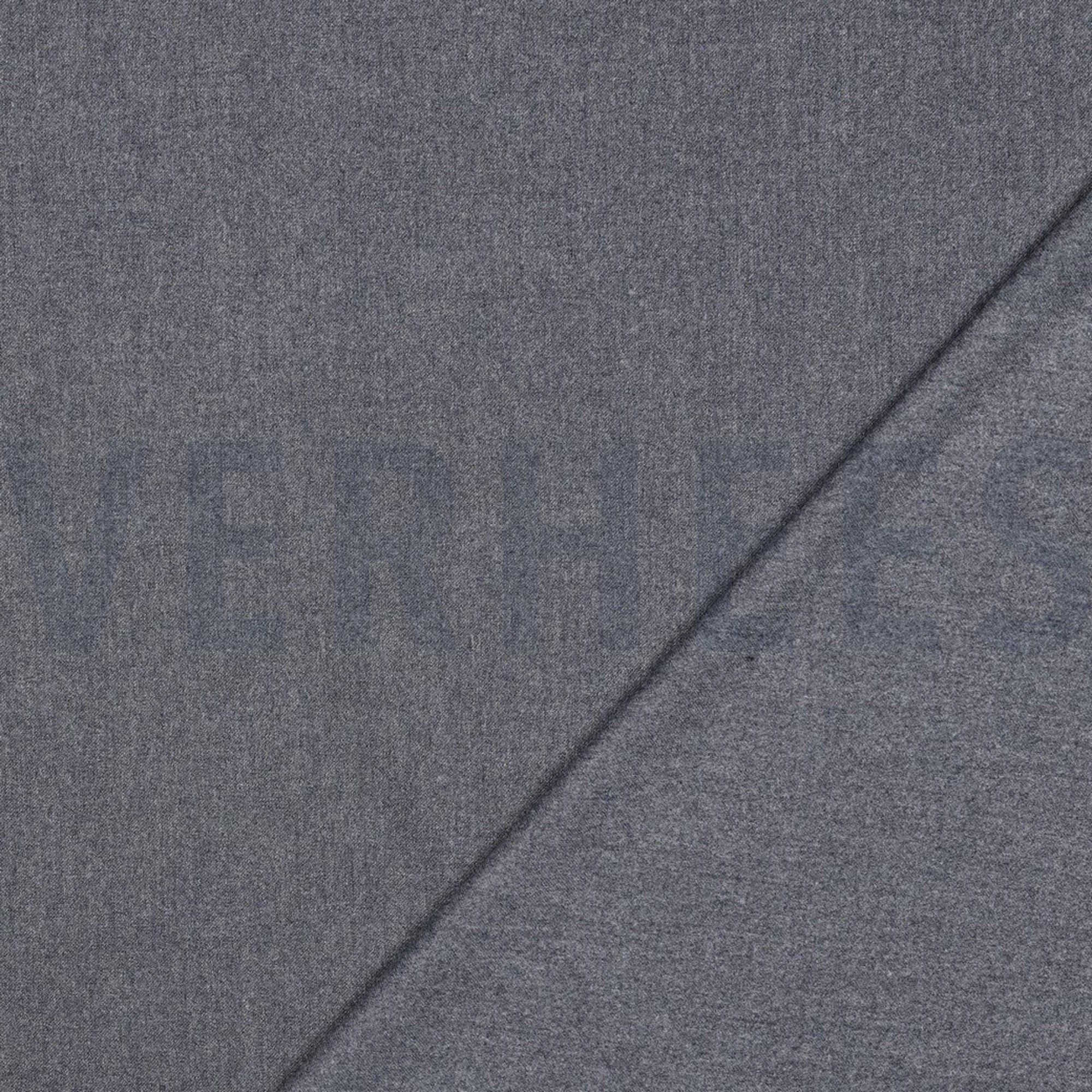 VISKOSE GABARDINE ANGERAUT STRETCH MARINEBLAU MELIERT (high resolution) #4