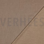 VISKOSE GABARDINE ANGERAUT STRETCH SAND MELIERT (thumbnail) #4