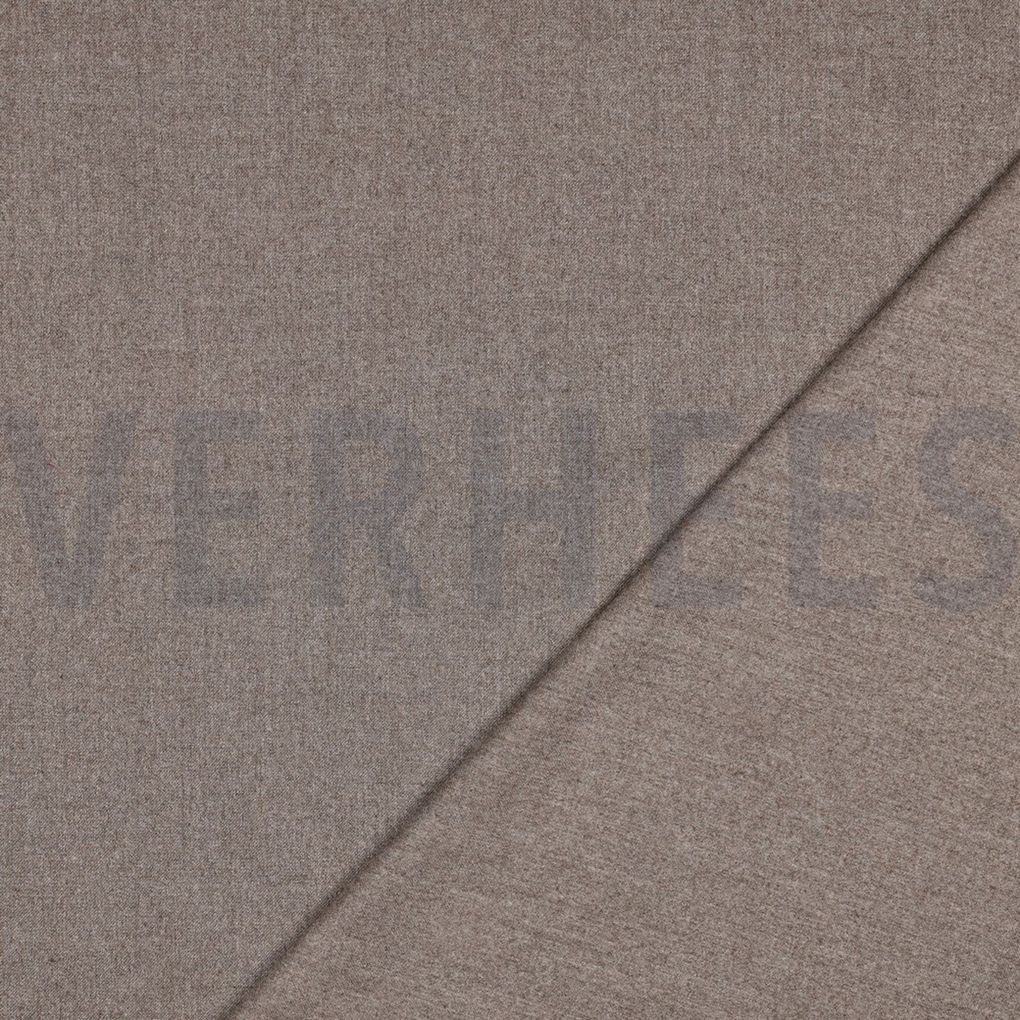 VISKOSE GABARDINE ANGERAUT STRETCH TAUPE MELIERT (high resolution) #4