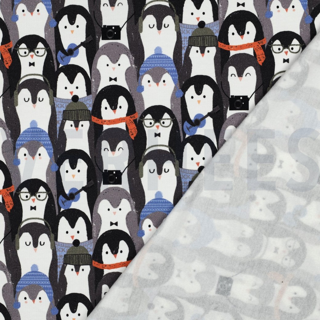 SWEAT DIGITAAL PINGUINS GRIJS #7