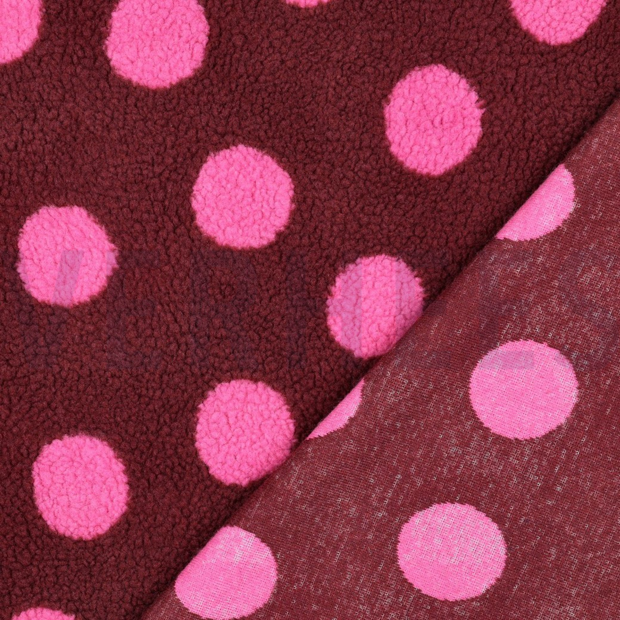 TEDDY JACQUARD POIS BORDEAUX (high resolution) #4