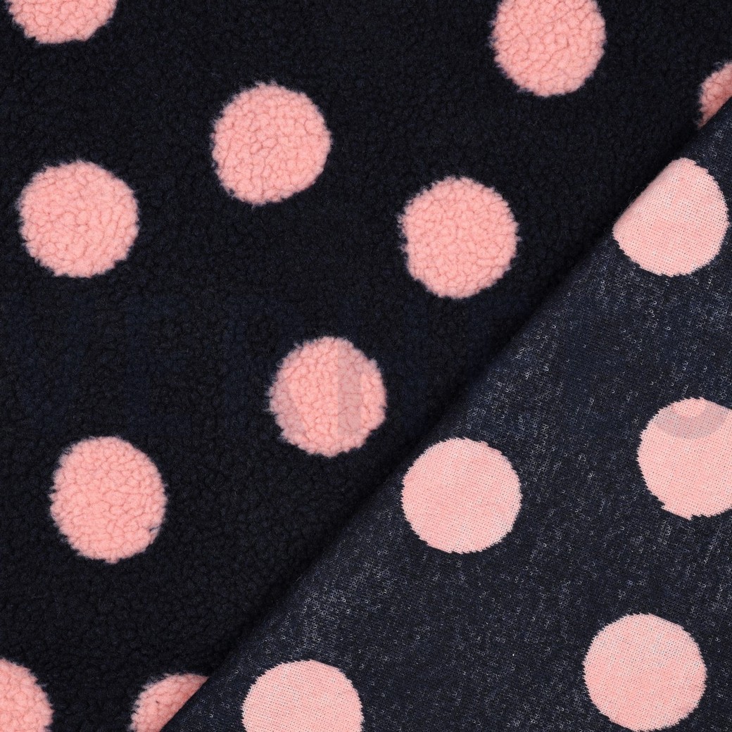 TEDDY JACQUARD PUNKTE MARINEBLAU #7