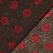 TEDDY JACQUARD POIS BRUN FONCÉ (thumbnail) #4