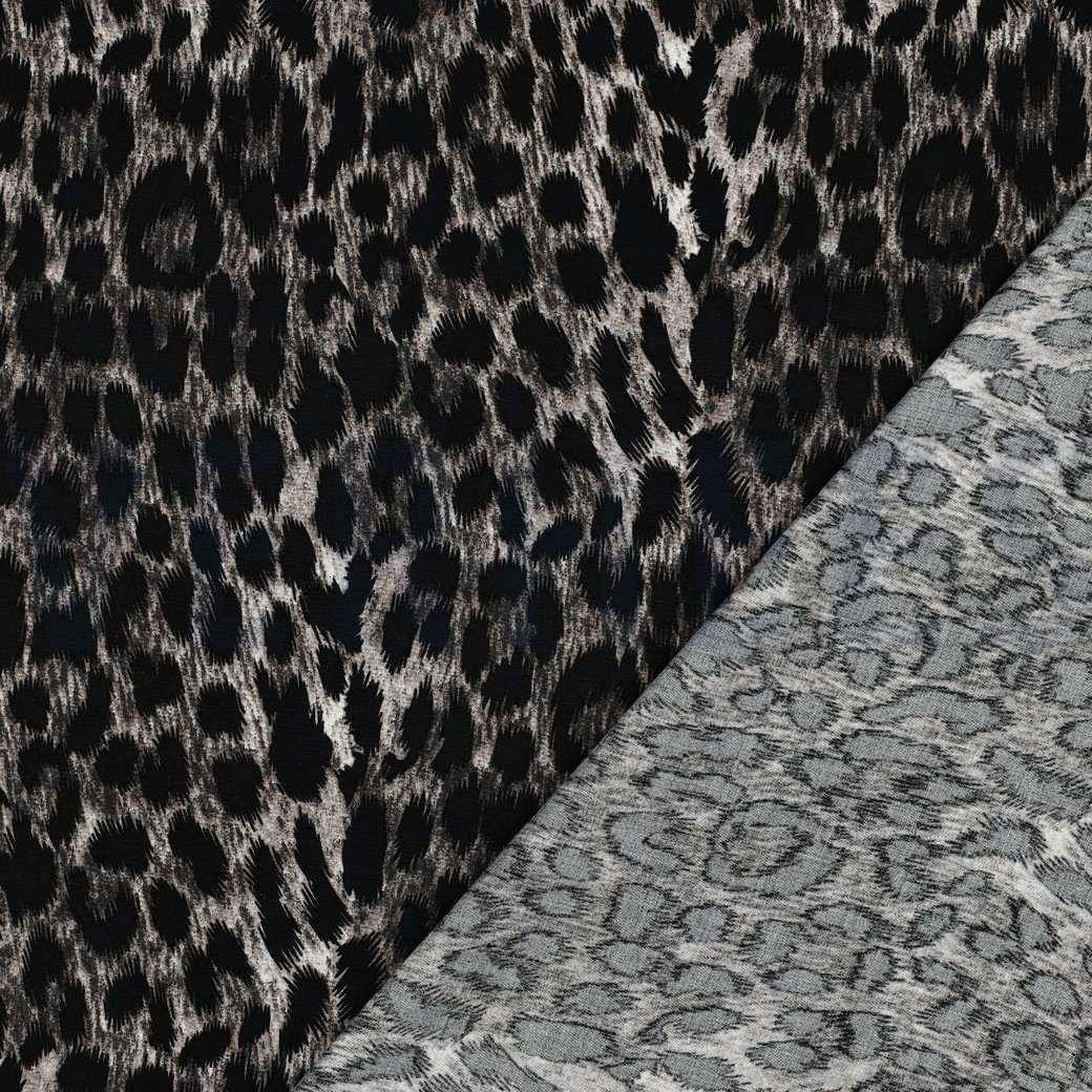 VISCOSE RADIANCE DIGITAL PEAU D’ANIMAL GRIS #7