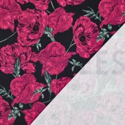 FRENCH TERRY DIGITAL BLUMEN MARINEBLAU (thumbnail) #4