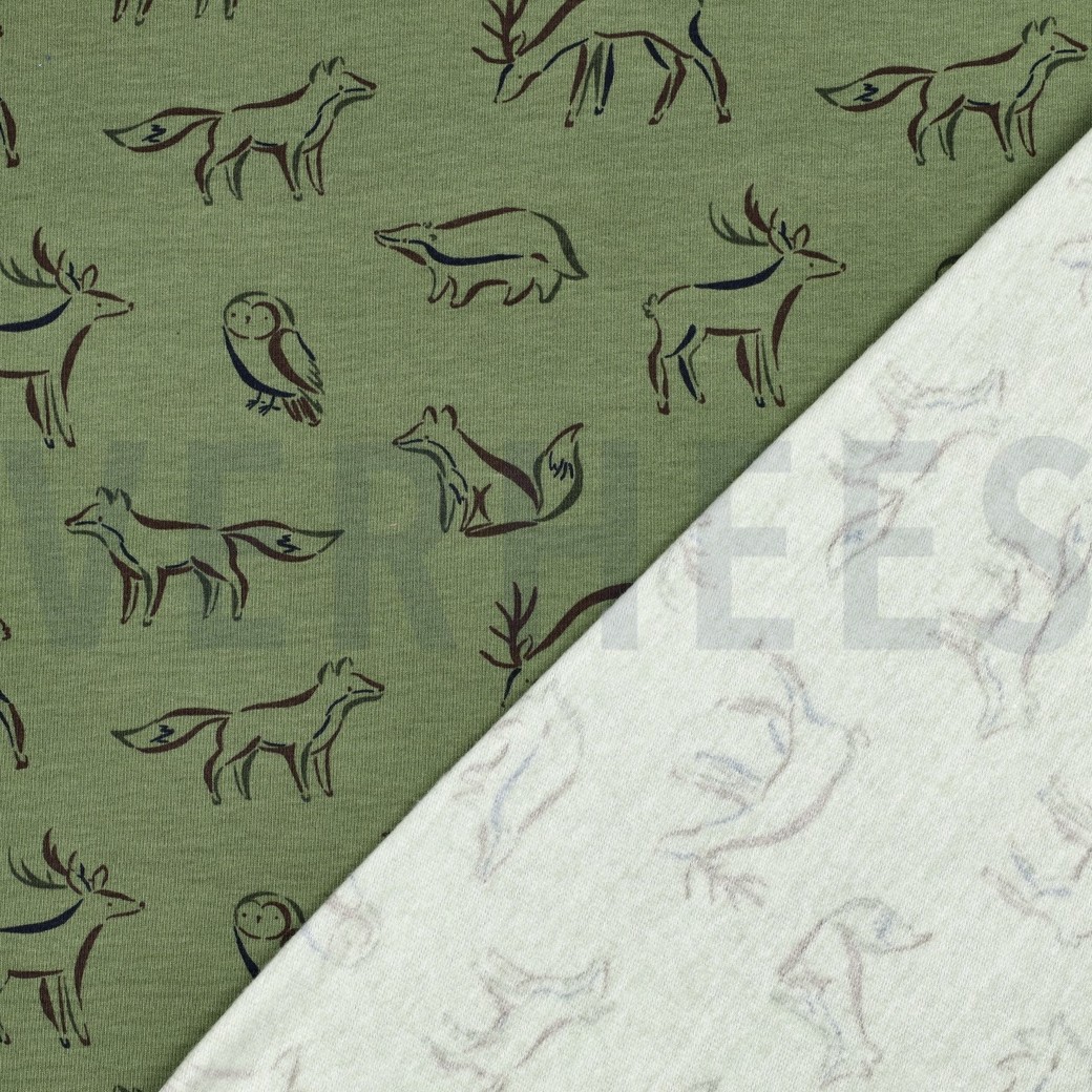 SOFT SWEAT BOSDIEREN GROEN #7