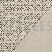 RIB JERSEY GOTS NATUREL BLOEMEN NATUREL (thumbnail) #4