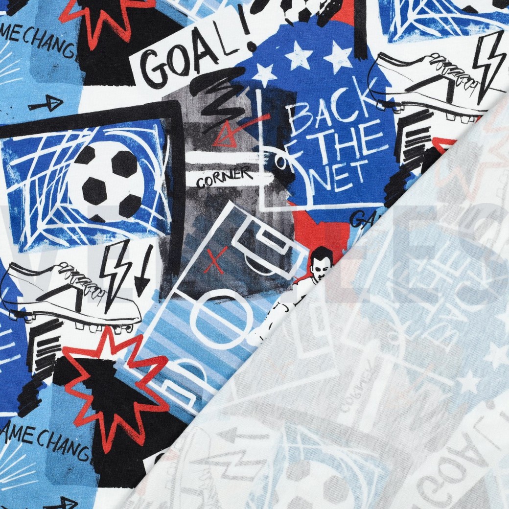 JERSEY DIGITAAL VOETBAL BLAUW #7