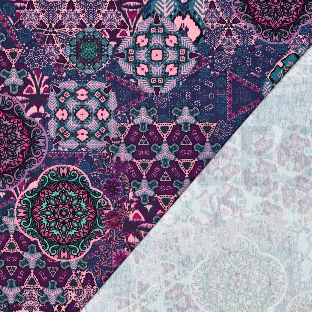 JERSEY DIGITAL ORNAMENT BLAU #7