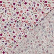 FIJNGEWEVEN KATOENEN POPLIN DIGITAAL BLOEMEN WIT (thumbnail) #4