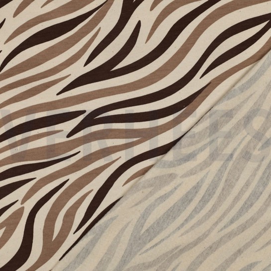 SWEAT NATURALS TIERHAUT NATUR/BRAUN #7