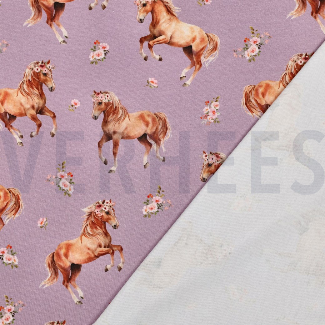 JERSEY DIGITAL PFERDE LAVENDER #7