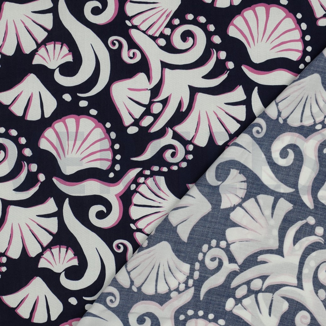 VISCOSE RADIANCE ABSTRACT BLAUW #7