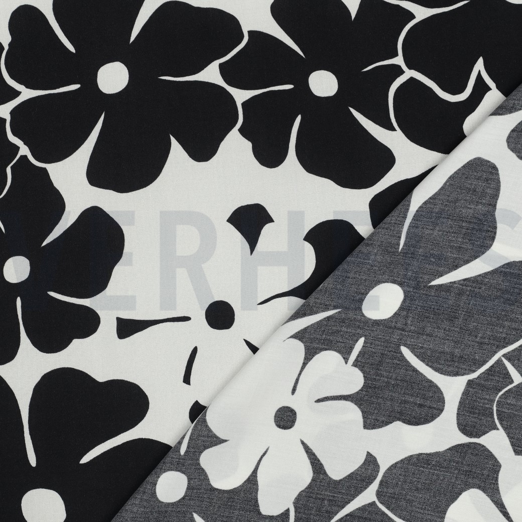 VISKOSE RADIANCE BLUMEN WEISS #7