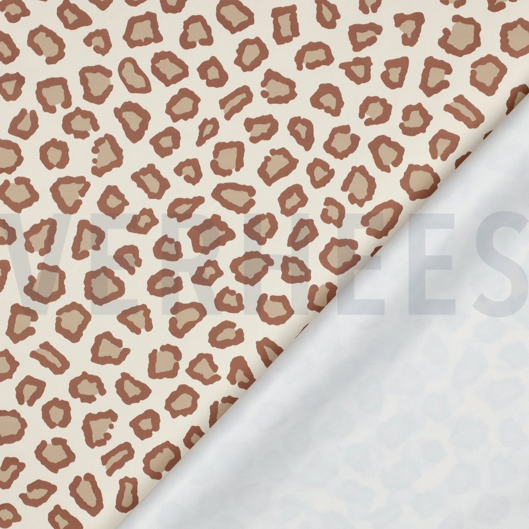 RAINCOAT DIGITAL ANIMAL SKIN OFF WHITE #7