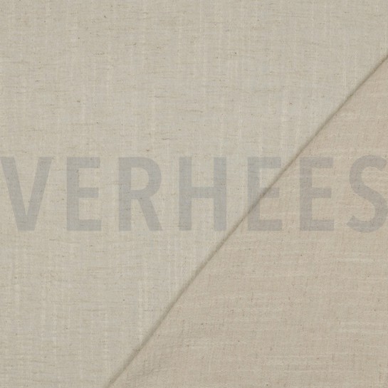 COTON LIN SLUB LAVÉ NATUREL #7