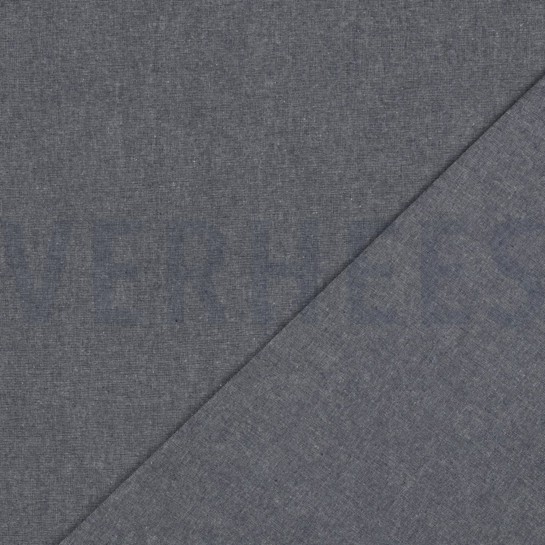 YARN DYED POPLIN NAVY #7