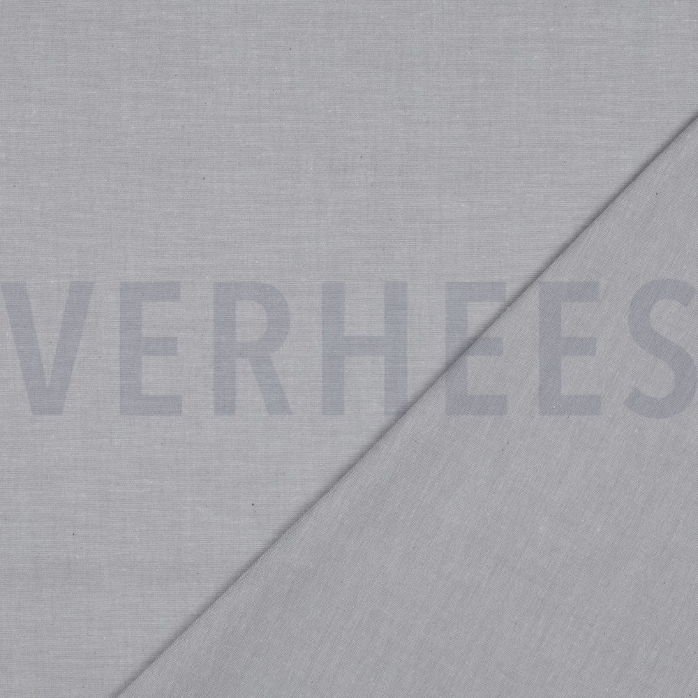 TEINT ET FIL POPELINE GRIS #7