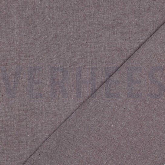 GARENGEVERFD POPLIN AUBERGINE #7