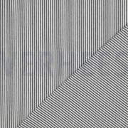 GARENGEVERFD POPLIN STREPEN 3MM ZWART (thumbnail) #4